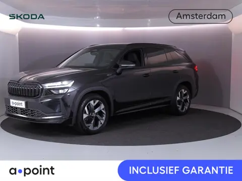 Skoda Kodiaq 1.5 TSI PHEV Sportline Business 204 pk Automaat | Verlengde garantie | Parkeersensoren 