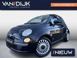 Fiat 500 1.2 Lounge ✓Panoramadak ✓Airconditioning ✓Blue & Me telefoon ✓USB ✓Lichtmetaal ✓Goed Onderh
