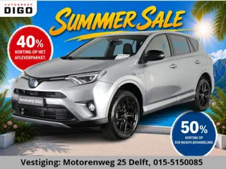 Toyota RAV4 2.5 STYLE HYBRIDE 4-WD SILVERLINE GARANTIE 4-2028* 1650 TREKGEWICHT . GARANTIE TOT 04-20