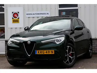 Alfa Romeo Stelvio 2.0 T 280PK Q4 AWD Ti*Perfect Alfa Onderh.*Pano/ACC met stuurhulp/Leder/Stoelverw