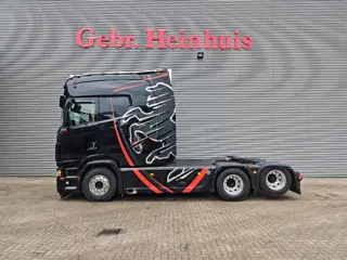 Scania S580 V8 6x2 Longline Showtruck! (bj 2021, automaat)