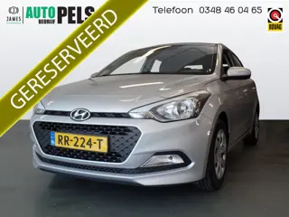 Hyundai i20 1.2 LP i-Drive 5drs Airco, Cruise controle, Elek ramen, Elek spiegels, Radio cd speler, 