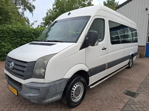 Volkswagen Crafter 35 2.0 TDI L3H2 5995.- INCL BTW 9-PERSOONS ROLSTOELBUS 110PK