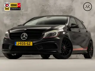 Mercedes-Benz A-Klasse 200 AMG Sport 156Pk (BLACK PACK, NAVIGATIE, LEDER, STOELVERWARMING, KUIPSTOEL