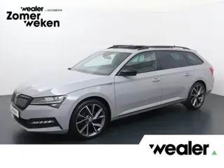 Škoda Superb Combi 1.4 TSI iV Sportline Business | 218 PK | SoH 94% | Panoramadak | Matrix LED kopla