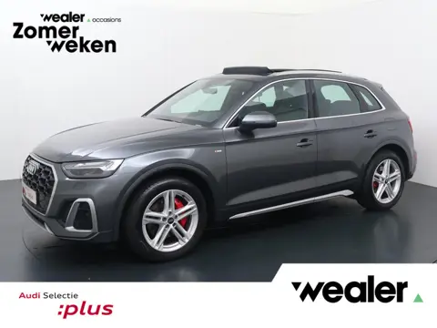 Audi Q5 50 TFSI e S edition | 299 PK | SoH 100% | Matrix LED koplampen | Panoramadak | Luchtvering |