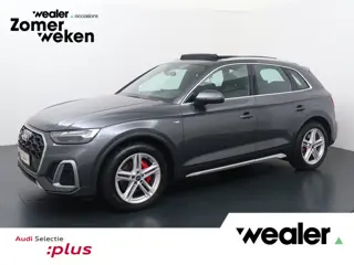Audi Q5 50 TFSI e S edition | 299 PK | SoH 100% | Matrix LED koplampen | Panoramadak | Luchtvering |