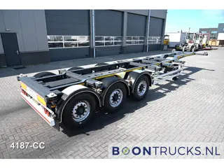 Kässbohrer MULTICONT | 2x20-30-40-45ft HC * LIFT AXLE * EXTENDABLE REAR * BPW/DISC * NL TRAILER * AP