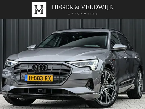 Audi e-tron e-tron 55 quattro advanced 95 kWh | Panoramadak | Luchtvering | 360 Camera | Adaptive Cr