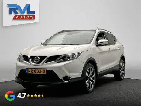 Nissan Qashqai 1.2 Tekna | Origineel Nederlands | Panorama dak | Leder | Navigatie | 360° camera | S