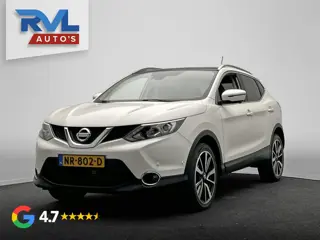 Nissan Qashqai 1.2 Tekna | Origineel Nederlands | Panorama dak | Leder | Navigatie | 360° camera | S