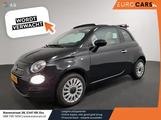 Fiat 500 C 1.0 Hybrid Lounge +  Climate Control Cruise Control DAB Parkeer Sensoren Lichtmetalen vel