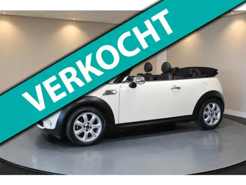 Mini Cabrio 1.6 One Anniversary *65.000Km!* 1ste Eigenaar|Special Edition|Leder|Cruise|NAP