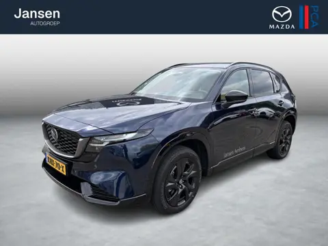 Mazda CX-5 2.5 E-SKYACTIV G 141 M HYBRID Homura , Demovoordeel € 1.000-, Tan Leder, Adap.Cruise, Nav