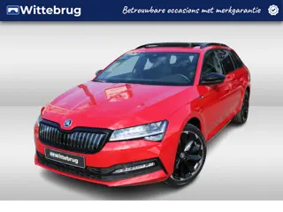 Škoda Superb Combi 1.4 TSI iV 218pk Sportline DSG Automaat / Panorama schuifdak / Navigatie / LED Ma