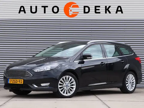 Ford Focus Wagon 1.5 TDCI Titanium Edition *Dealeronderh.*Navigatie*