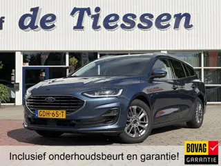 Ford FOCUS Wagon 1.0 EcoBoost Hybrid Titanium Trekhaak, AUTOMAAT, Navi, Rijklaar met beurt & garanti