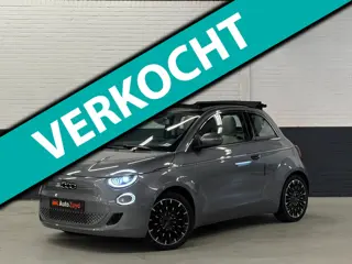 Fiat 500 C La Prima 42 kWh Cabrio Leder / Navi / LED / Camera / DAB
