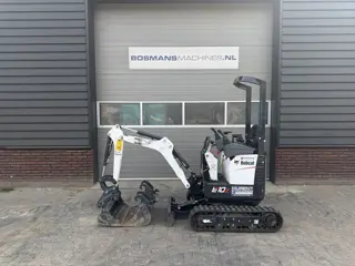 Bobcat E10 z minigraver 2026 - 120 uur €290 LEASE
