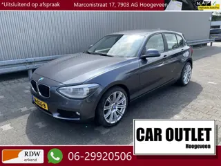 BMW 1-serie 116i Upgrade Edition Leer, Clima, Navi, CC, PDC, LM, Afn.Trekh, nw. APK – Inruil Mogelij