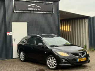 Mazda 6 Sportbreak 1.8 Business ZWART//PDC//RIJDT&SCHAKELT NIEUW!!