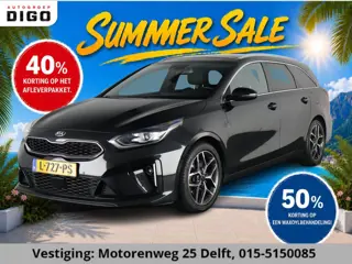 Kia Ceed Sportswagon 1.5 T-GDi GT-LINE AUTOMAAT GARANTIE TOT 7-2031* SCHUIF/KANTELDAK! STUUR/STOELVE