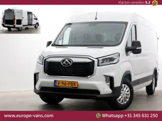 Maxus eDeliver 9 L3H2 72kWh WLTP Range 280km 100% Elektrisch Airco/Camera NIEUW 02-2024