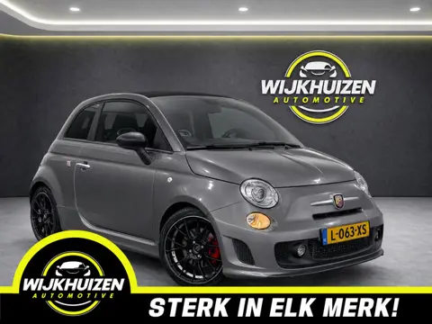 Fiat 500 C 1.4-16V Abarth Cabrio met 135 PK !!! Leder !!! Climate !!! Nette auto !!!
