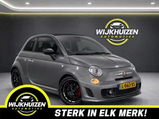 Fiat 500 C 1.4-16V Abarth Cabrio met 135 PK !!! Leder !!! Climate !!! Nette auto !!!
