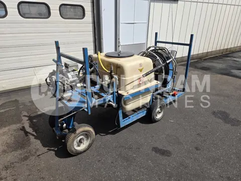 Weterings WS202WCR spuitwagen 400 liter, met elektrische haspel