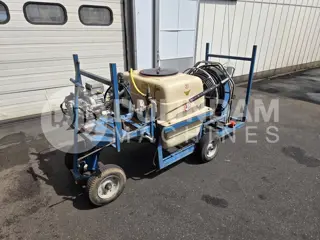 Weterings WS202WCR spuitwagen 400 liter, met elektrische haspel