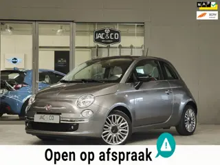 Fiat 500 Lounge Cult NL / Carplay / Rood Leder / Panodak / Xenon