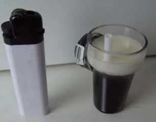 MAGNEETJES COLA GLAS 18 STUKS NIEUW