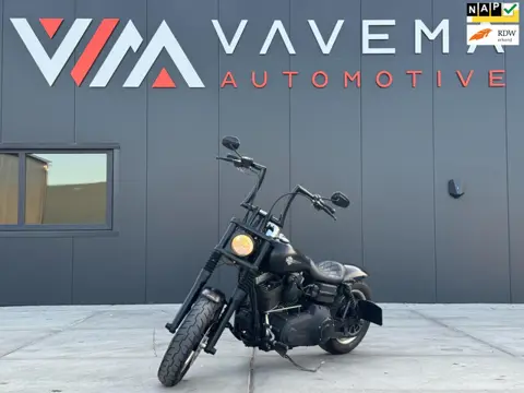 Harley Davidson Chopper 96 FXDF Dyna Fat Bob 2010 Ape hanger Duoseat Bobber Vance & Hines Dealer ond