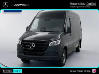 Mercedes-Benz Sprinter 317 CDI L2H2 Select Geveerde stoel Navigatie Parkeerpakket Stoelverwarming Be