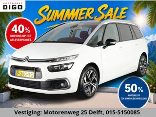 Citroen Grand C4 SpaceTourer 1.2 BUSINESS 7 ZIT AUTOMAAT 130PK GAR.TOT 6/2032* . NAVIGATIE . BLUETOO