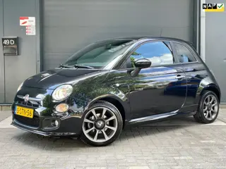 Fiat 500 0.9 TwinAir 500S 2EIG NAP AIRCO ALCANTARA LEER MF STUUR AUX START STOP
