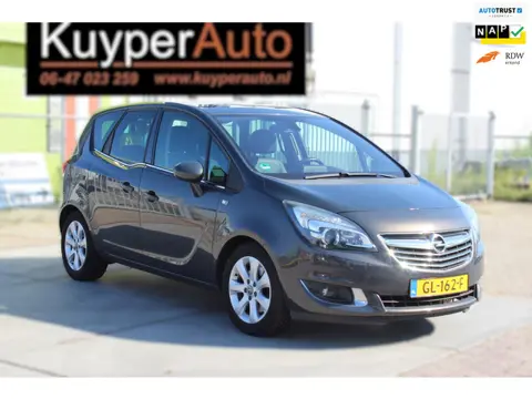 Opel Meriva 1.4 Turbo Cosmo automaat dealer onderhouden trekhaak leder full opt