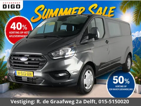 Ford Transit Custom ROLSTOELVERVOER 320 2.0 TDCI L2H1 Limited DC | Marge auto | Stoelverwarming | Tr