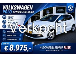 Volkswagen Polo 1.2 90PK TSI Comfortline Executive ---VERKOCHT---