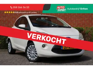 Ford Ka 1.2 70pk Titanium | NL-auto | Airco | Elek. ramen | Centr. deurvergr. | Radio | Stuurbekrach