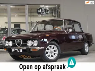Alfa Romeo Giulia 2.0 Super Faggio - Cognac interieur