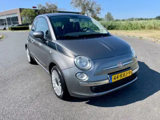 Fiat 500 1.2 Sport, Aut, Airco, Elektr ramen, Lmv, Radio-CD/MP3 speler, Spoiler, Half leder, Geen im