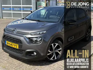 Citroen C3 1.2 PureTech Shine ALL-INRIJKLAARPRIJS/Navi/Camera/Keyless/Lage kilometerstand