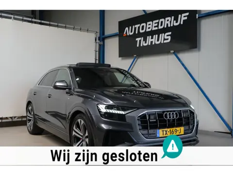 Audi Q8 50 TDI quattro Pro Line 2x S-Line - N.A.P. Airco, Cruise, Panodak, Luchtvering, Camera, Trek