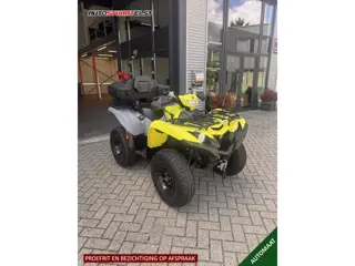 Yamaha YFM700 Grizzly 4WD EPS SE Auto-kenteken inclusief strooiwagen en schuiver