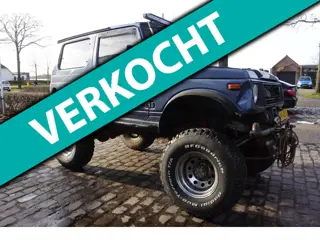 Suzuki LJ/SJ SJ 413 VJX nw apk 13-3-2028 aangepaste terrein wagen lees text bij foto,s