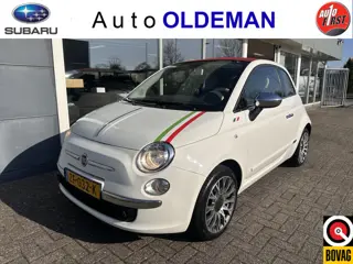 Fiat 500C 1.2 Lounge HALFLEDER,LICHTMETAAL,BLUETOOTH