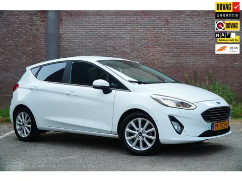 Ford Fiesta 1.0 EcoBoost Titanium 100PK, Airco, Cruise, Camera,Trekhaak, LM Velgen, Ned. Auto.