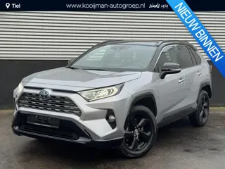 Toyota RAV4 2.5 Hybrid Bi-Tone Schuif/kanteldak, Navigatie, Vol Leder, JBL, Stoelverwarming, Achteru